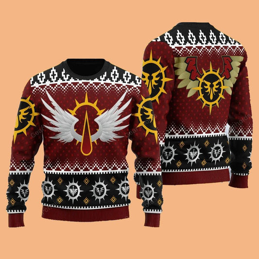 Warhammer Blood Angels Iconic Ugly Sweater Christmas 2025