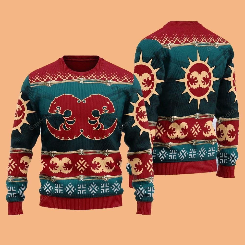 Warhammer Hive Fleet Behemoth Iconic Ugly Sweater Christmas 2025