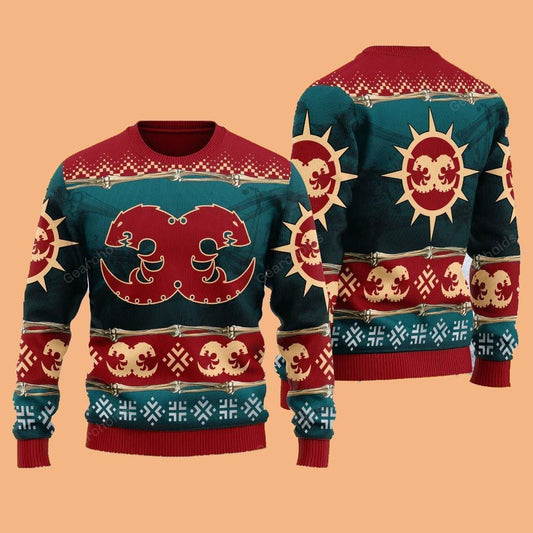 Warhammer Hive Fleet Behemoth Iconic Ugly Sweater Christmas 2025