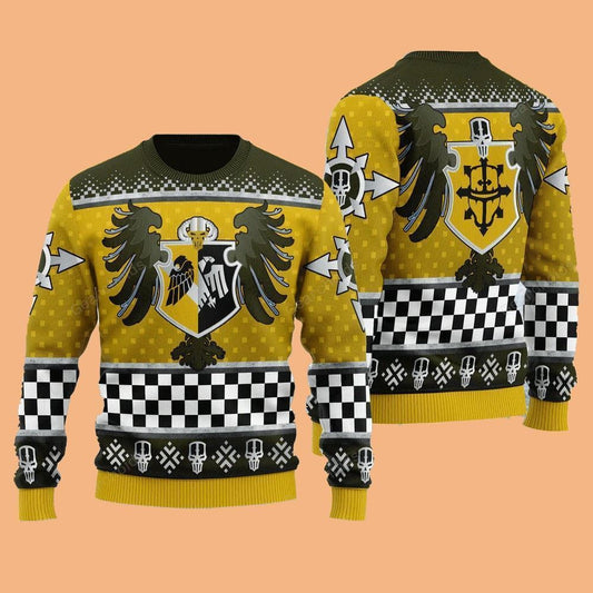 Warhammer Imperial Knights House Hawkshroud Iconic Ugly Sweater Christmas 2025