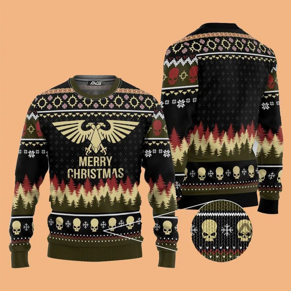 Warhammer Imperium Iconic Ugly Sweater Christmas 2025