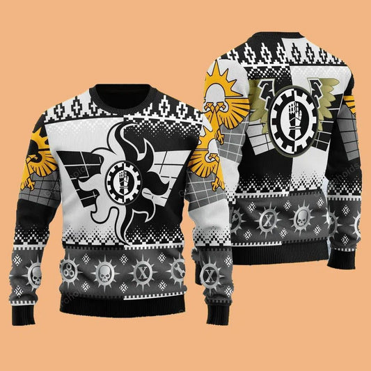 Warhammer Iron Hands Iconic Ugly Sweater Christmas 2025