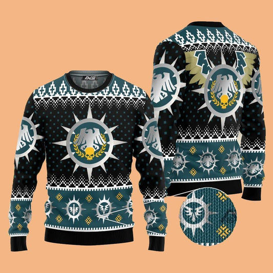 Warhammer Raven Guard Iconic Ugly Sweater Christmas 2025