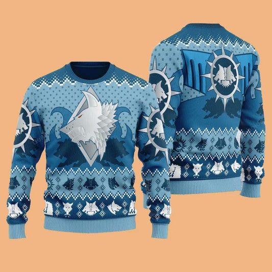 Warhammer Space Wolves Iconic Ugly Sweater Christmas 2025