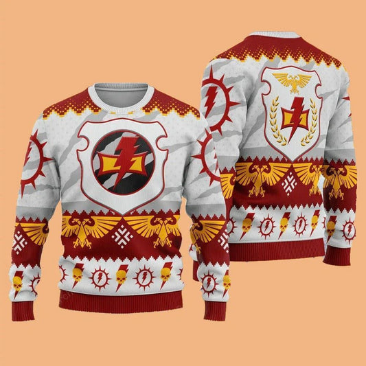 Warhammer White Scars Iconic Ugly Sweater Christmas 2025