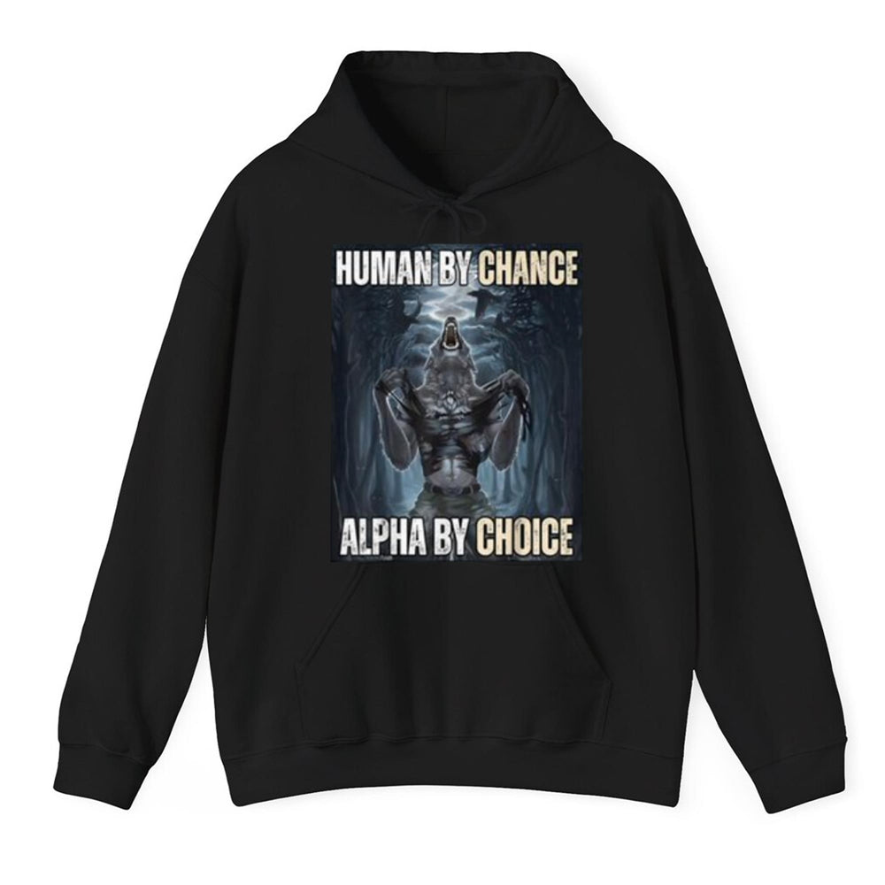 Wolf Ripping Human By Chance Alpha By Choice Shirt