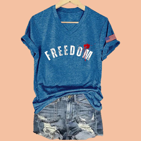 Women's Charlie Kirk Freedom Shirt