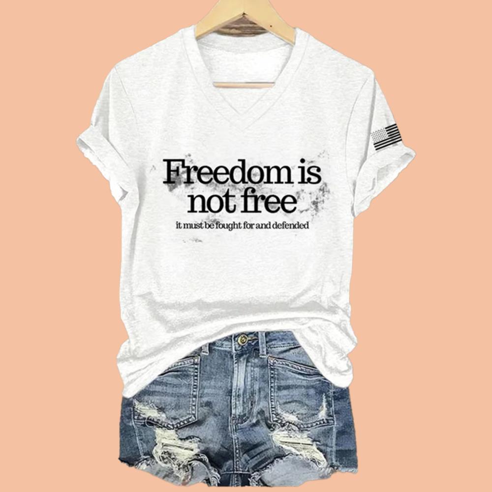 Women's Freedom Is Not Free It Must Be Fought For And Defended Shirt