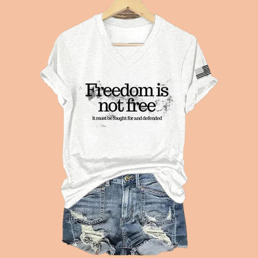 Women's Freedom Is Not Free It Must Be Fought For And Defended Shirt