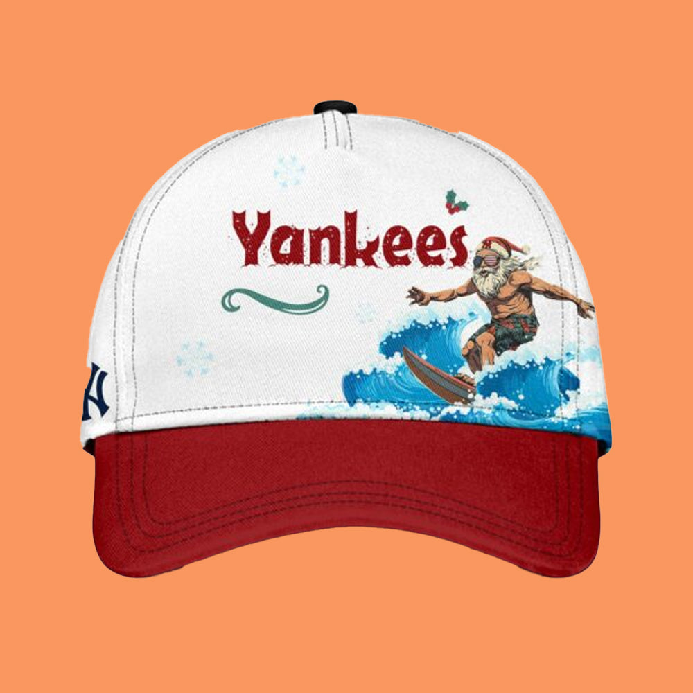 2025 Yankees Christmas July Santa Jersey Hat