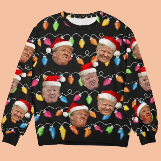 Your Santa Is Finally Here In Ugly Sweatshirt Christmas 2025