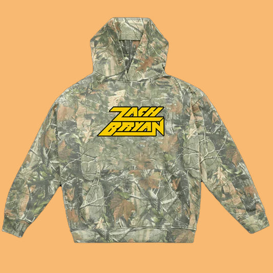 Zach Bryan Meadowlands Camo Hoodie