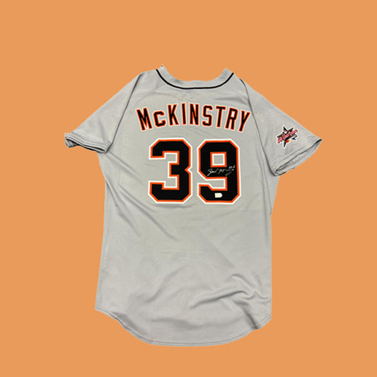 Zach McKinstry Detroit Tigers All Star Game Autographed Jersey 2025