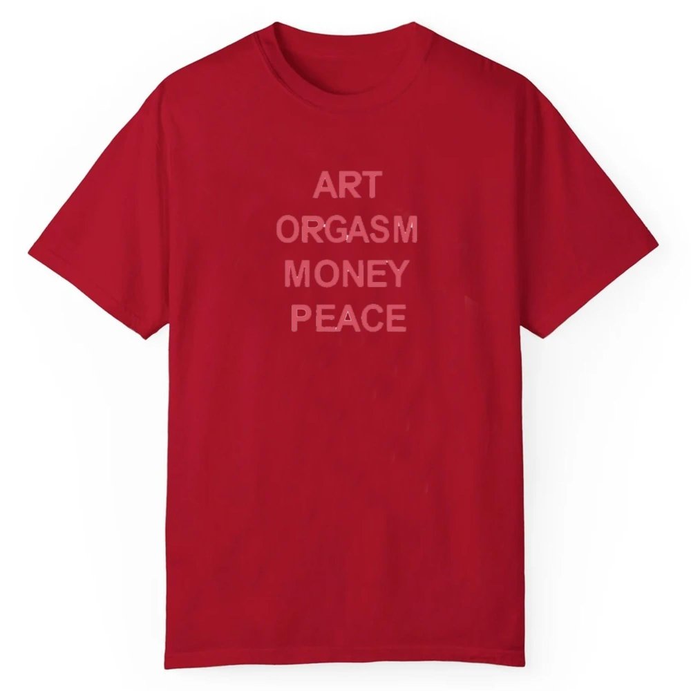 Art Orgasm Money Peace Shirt - Cabryon