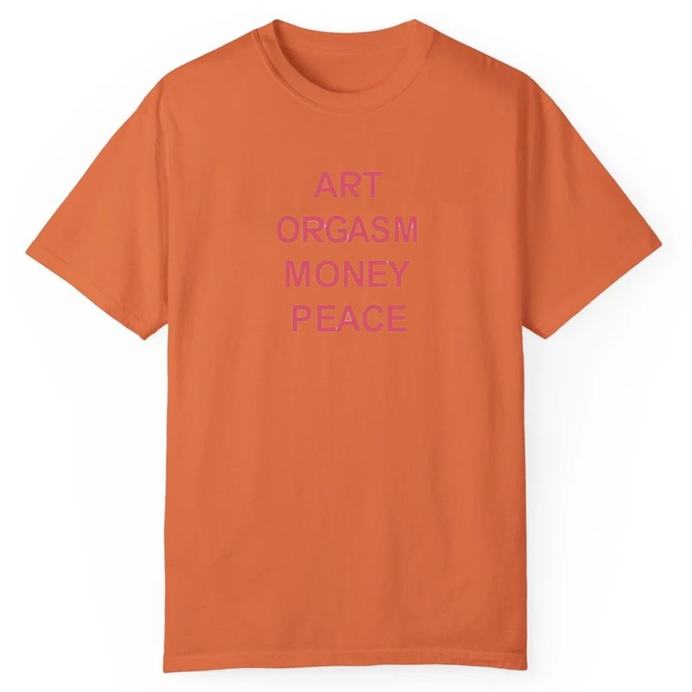 Art Orgasm Money Peace Shirt - Cabryon