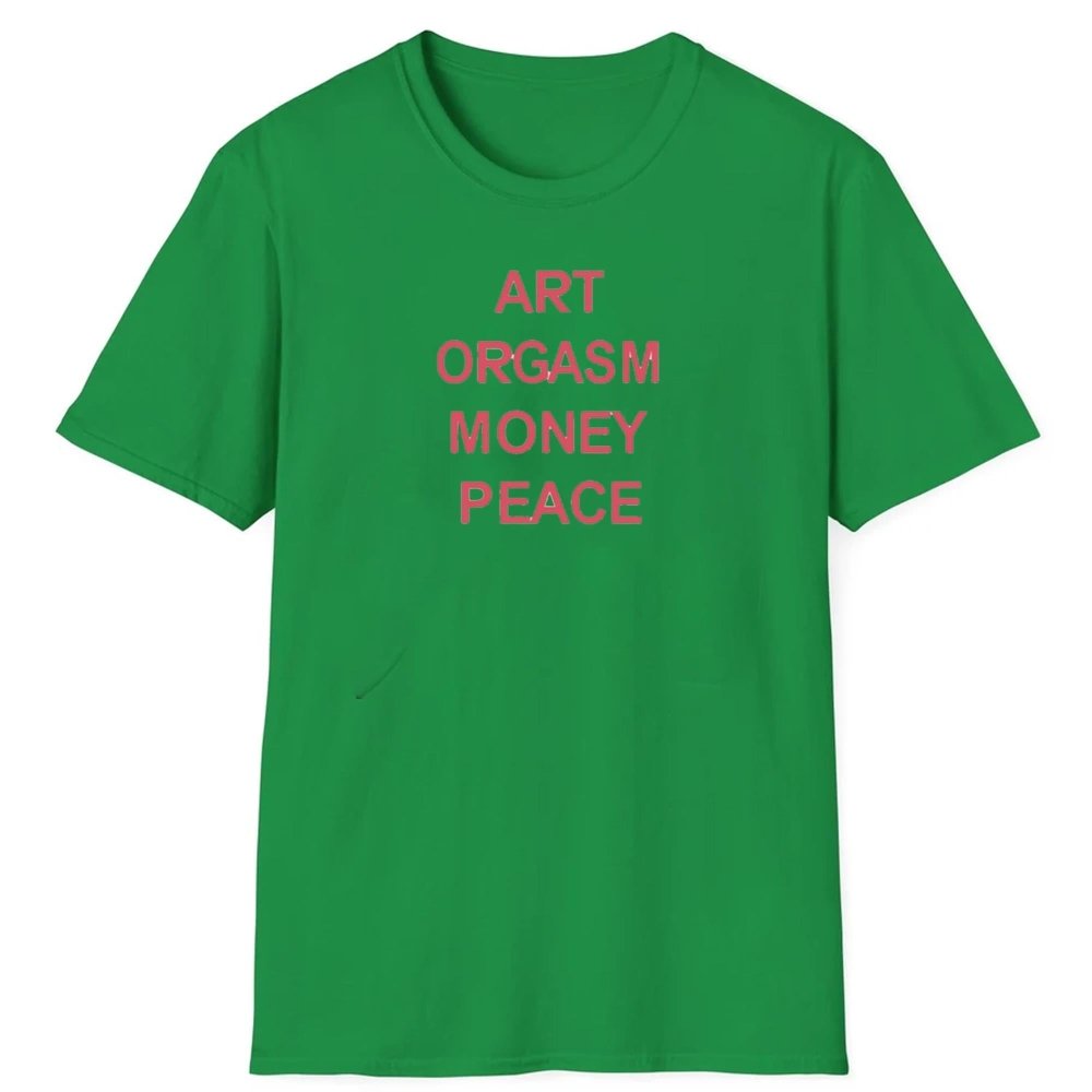 Art Orgasm Money Peace Shirt - Cabryon