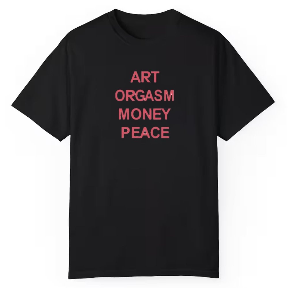 Art Orgasm Money Peace Shirt - Cabryon