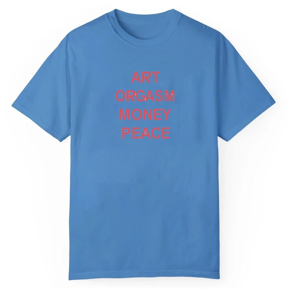 Art Orgasm Money Peace Shirt - Cabryon