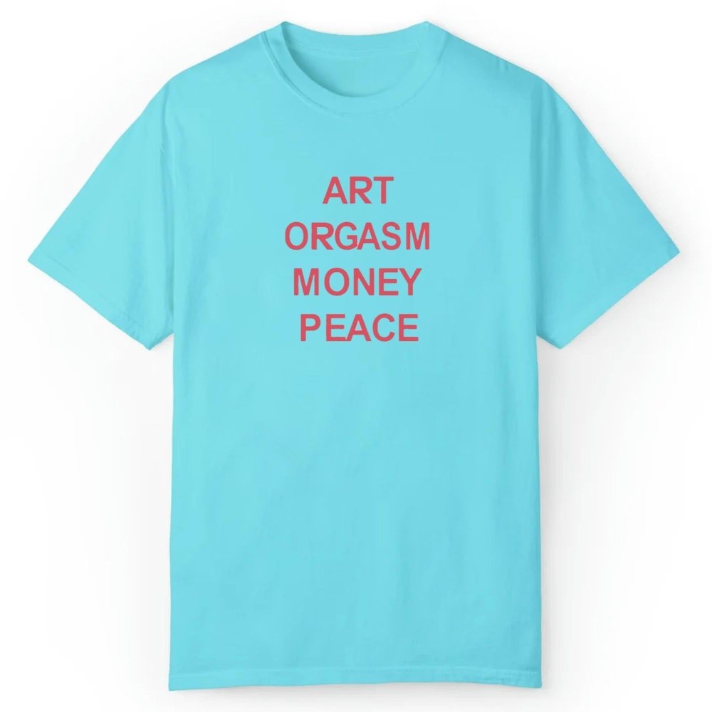 Art Orgasm Money Peace Shirt - Cabryon