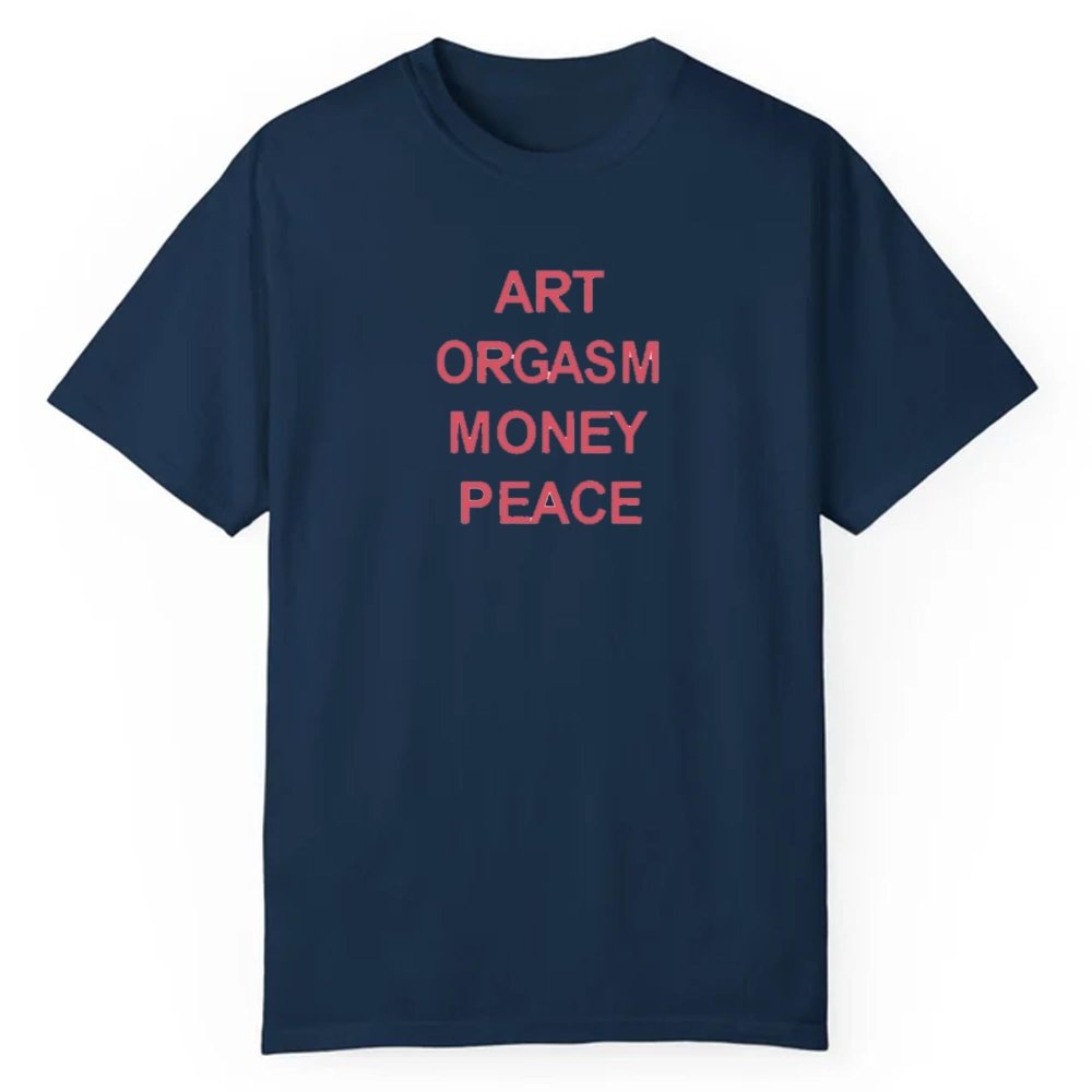 Art Orgasm Money Peace Shirt - Cabryon