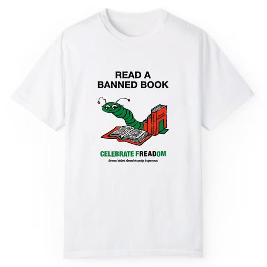 Christian Koss Read A Banned Book Shirt - Cabryon