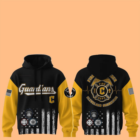 Cleveland Guardians First Responders 2025 Hoodie - Cabryon