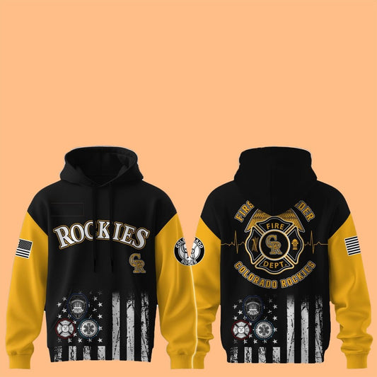 Colorado Rockies First Responders 2025 Hoodie - Cabryon