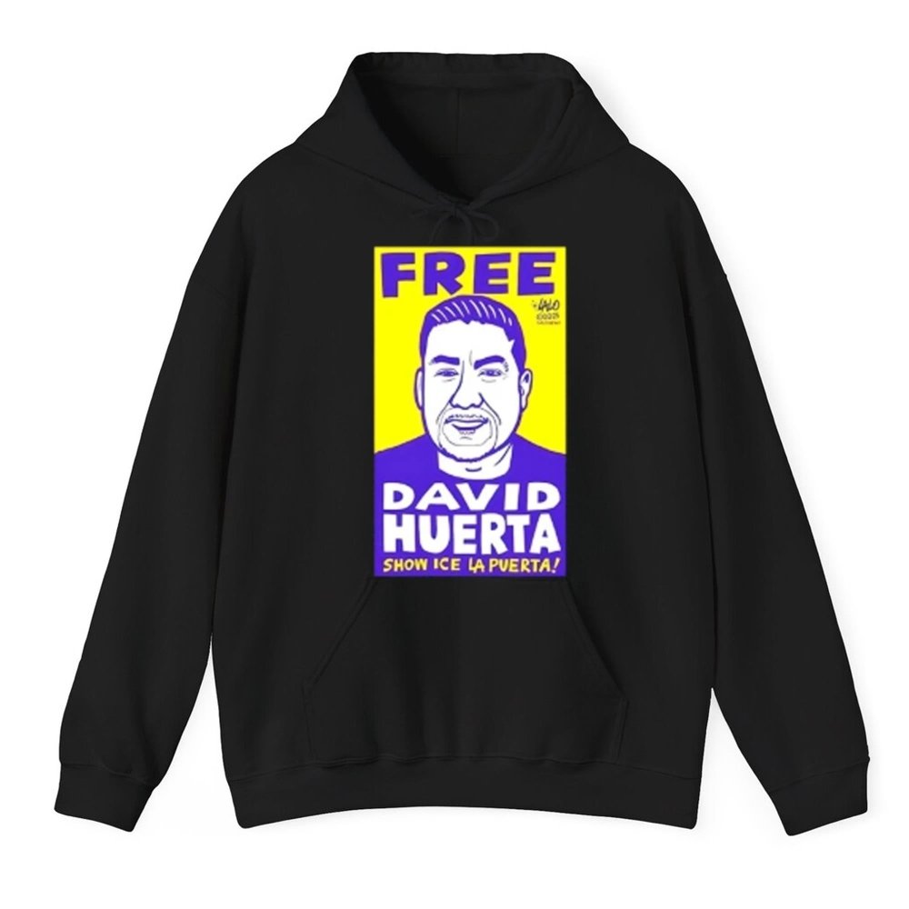 David Huerta Free show Ice La Puerta Shirt - Cabryon
