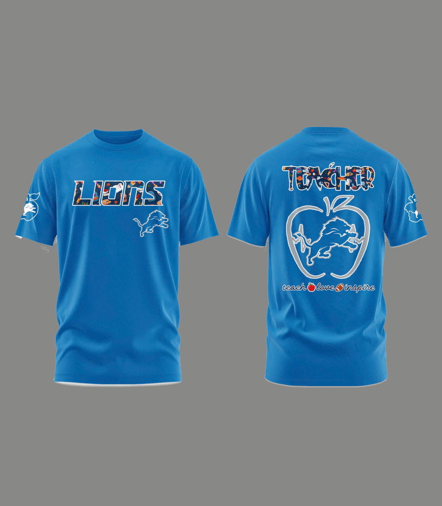 Detroit Lions TEACHER NIGHT Shirt - Cabryon