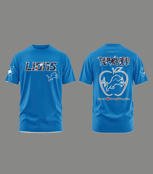 Detroit Lions TEACHER NIGHT Shirt - Cabryon