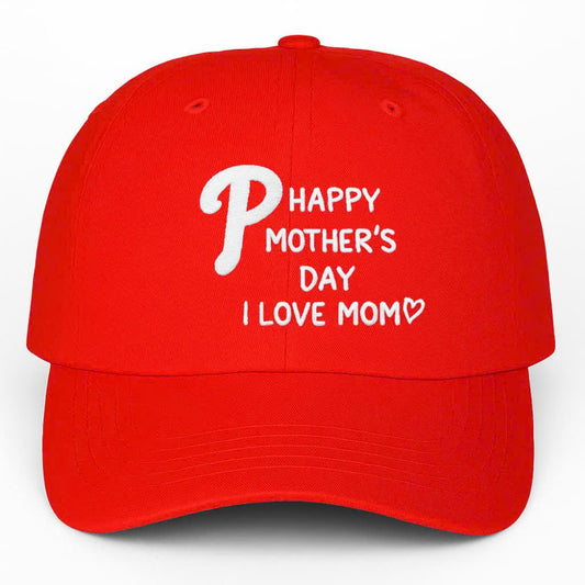 Jose Alvarado Phillies Happy Mother's Day I Love Mom Hat - Cabryon