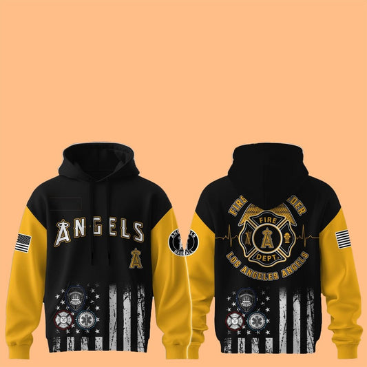 LA Angels First Responders 2025 Hoodie - Cabryon