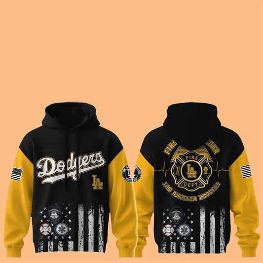 LA Dodgers First Responders 2025 Hoodie - Cabryon