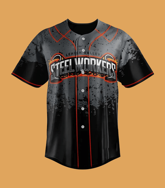 Lehigh Valley Steelworker Replica Jersey 2025 - Cabryon