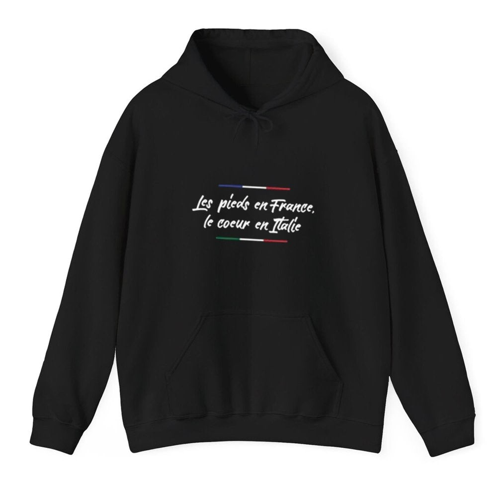 Les Pieds En France le Coeur En Italie Shirt - Cabryon
