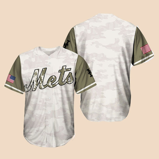 Mets Armed Forces Day Jersey 2025 - Cabryon