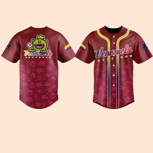 Miami Marlins 2025 Venezuelan Heritage Celebration Jersey - Cabryon