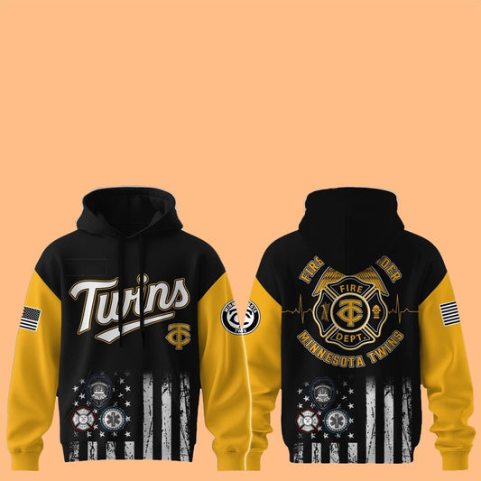 Minnesota Twins First Responders 2025 Hoodie - Cabryon