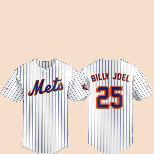 NY Mets Billy Joel Jersey 2025 - Cabryon