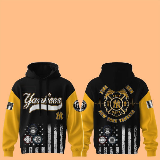 NY Yankees First Responders 2025 Hoodie - Cabryon