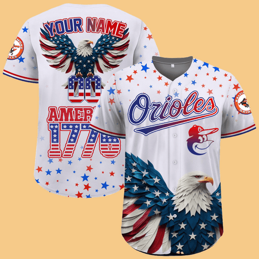 Orioles Independence Day Baseball Jersey 2025 - Cabryon