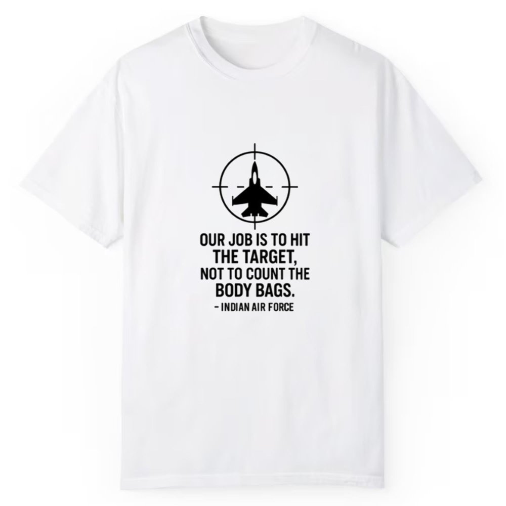 Our Job Is To Hit The Target Not To Count The Body Bags Shirt - Cabryon