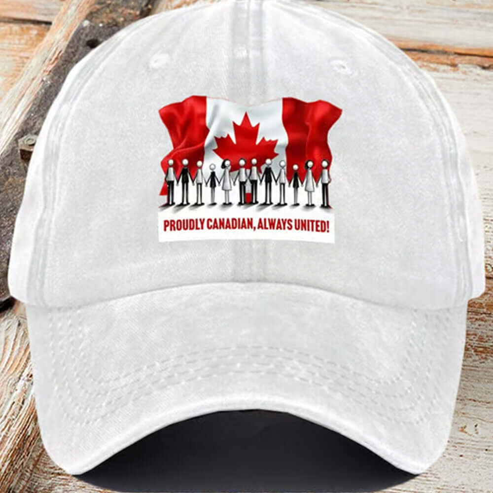 Proudly Canadian Always United Hat - Cabryon