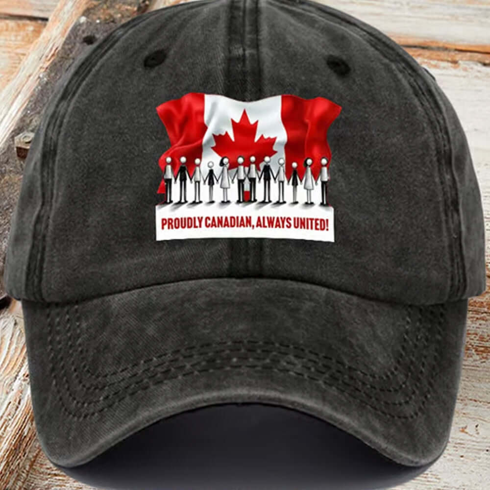 Proudly Canadian Always United Hat - Cabryon