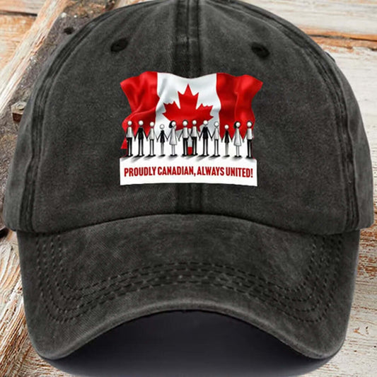 Proudly Canadian Always United Hat - Cabryon