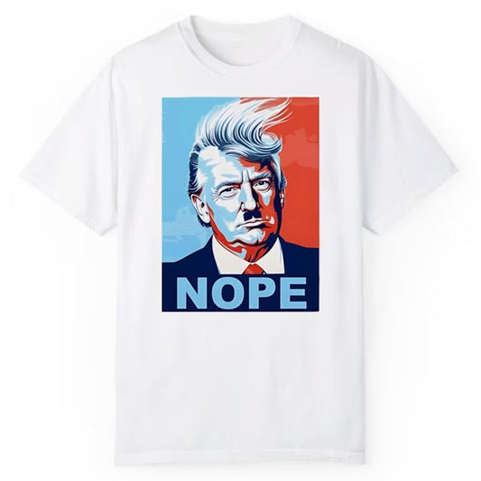 Resistance Nope To Fascism Trump Hitler Shirt - Cabryon
