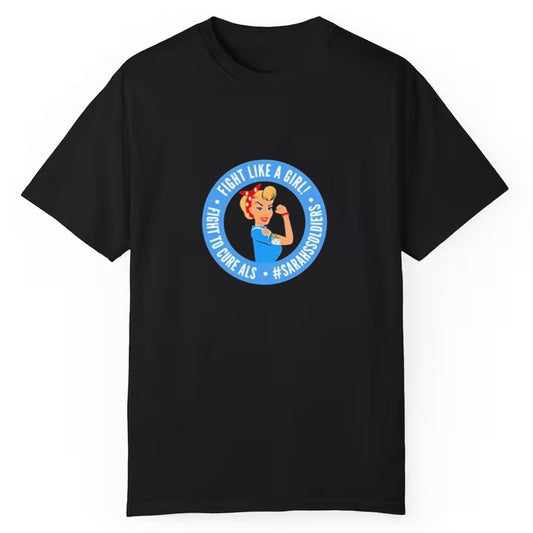 Sarah Nauser Sarah Soldiers Fight Like A Girl Shirt - Cabryon