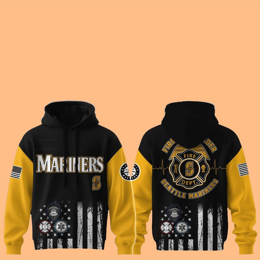 Seattle Mariners First Responders 2025 Hoodie - Cabryon