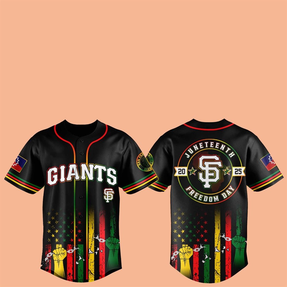 SF Giants Juneteenth Day 2025 Baseball Jersey - Cabryon
