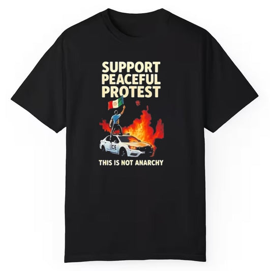 Support Peaceful Protest Anti ICE This Is Not Anrchy Shirt - Cabryon